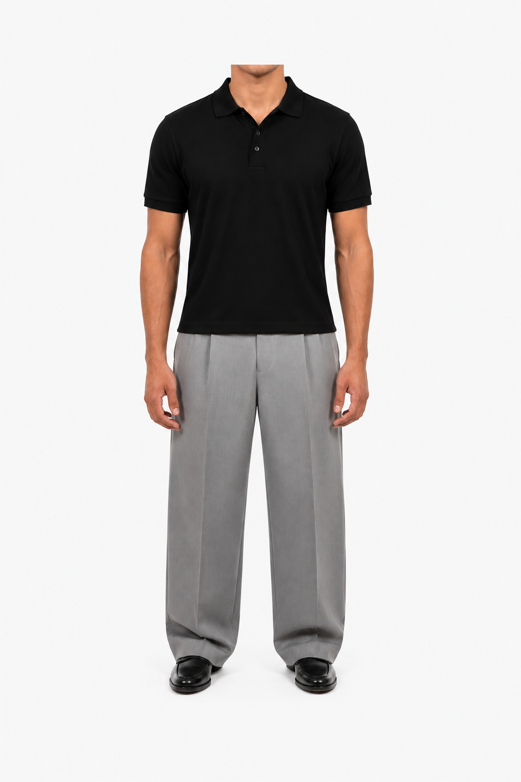 Black Classic Polo Shirt