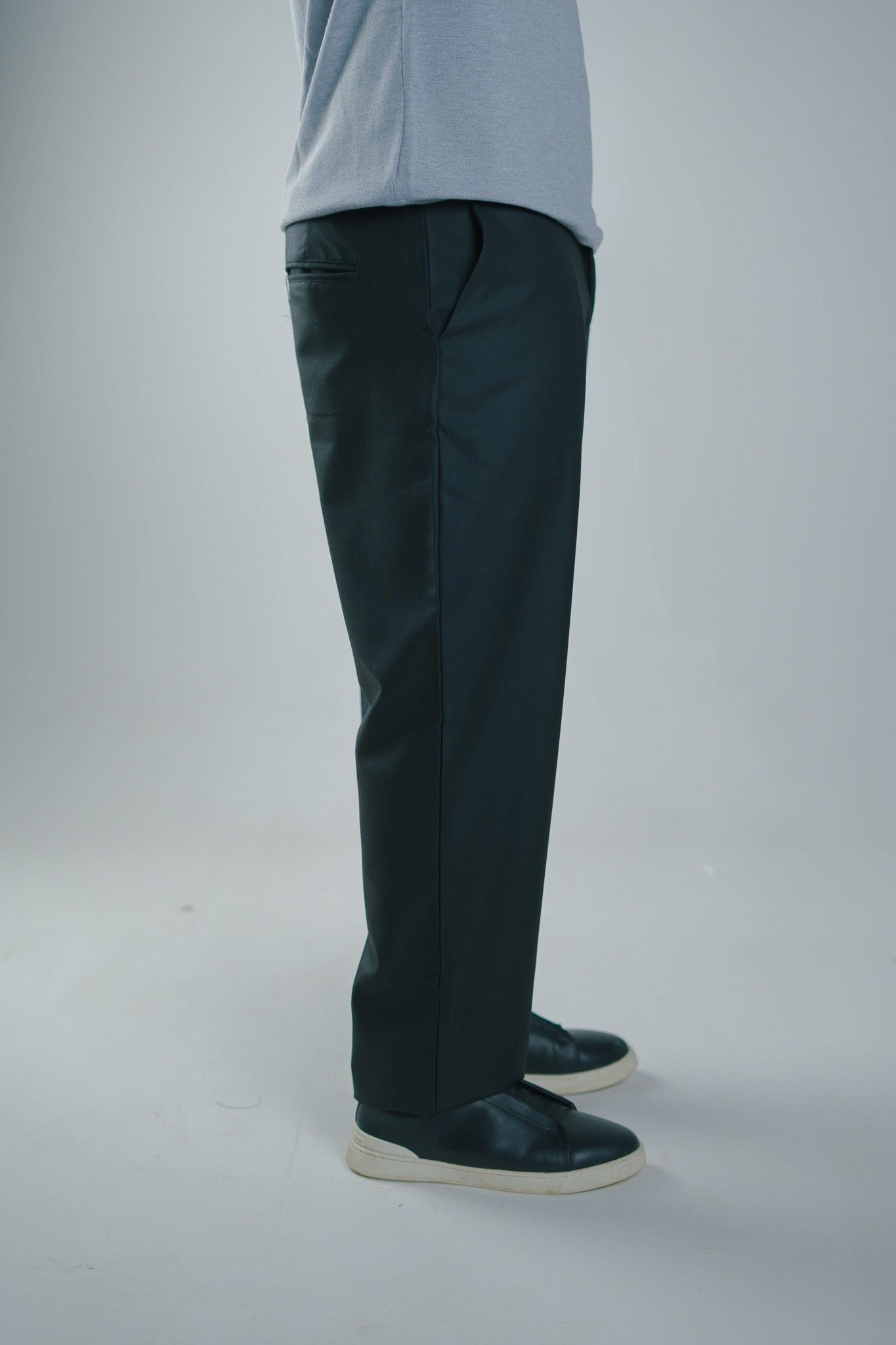 Black Fitted Dress Pants