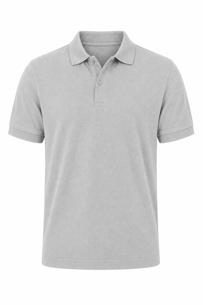 Grey Classic Polo Shirt