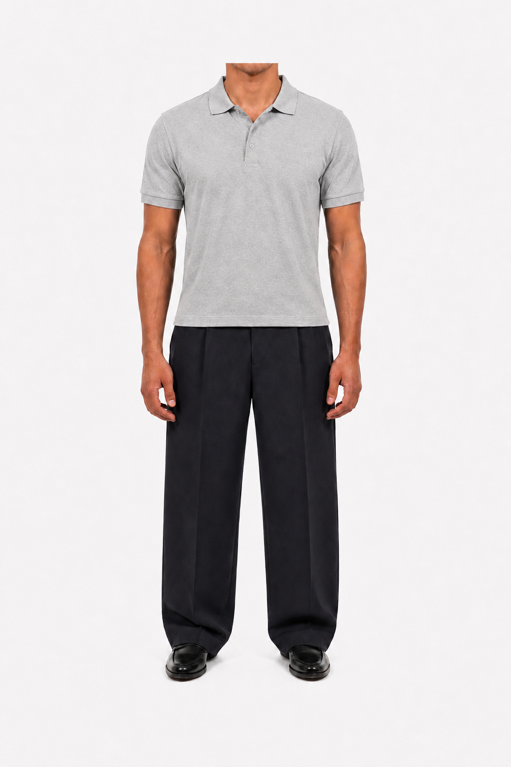 Grey Classic Polo Shirt