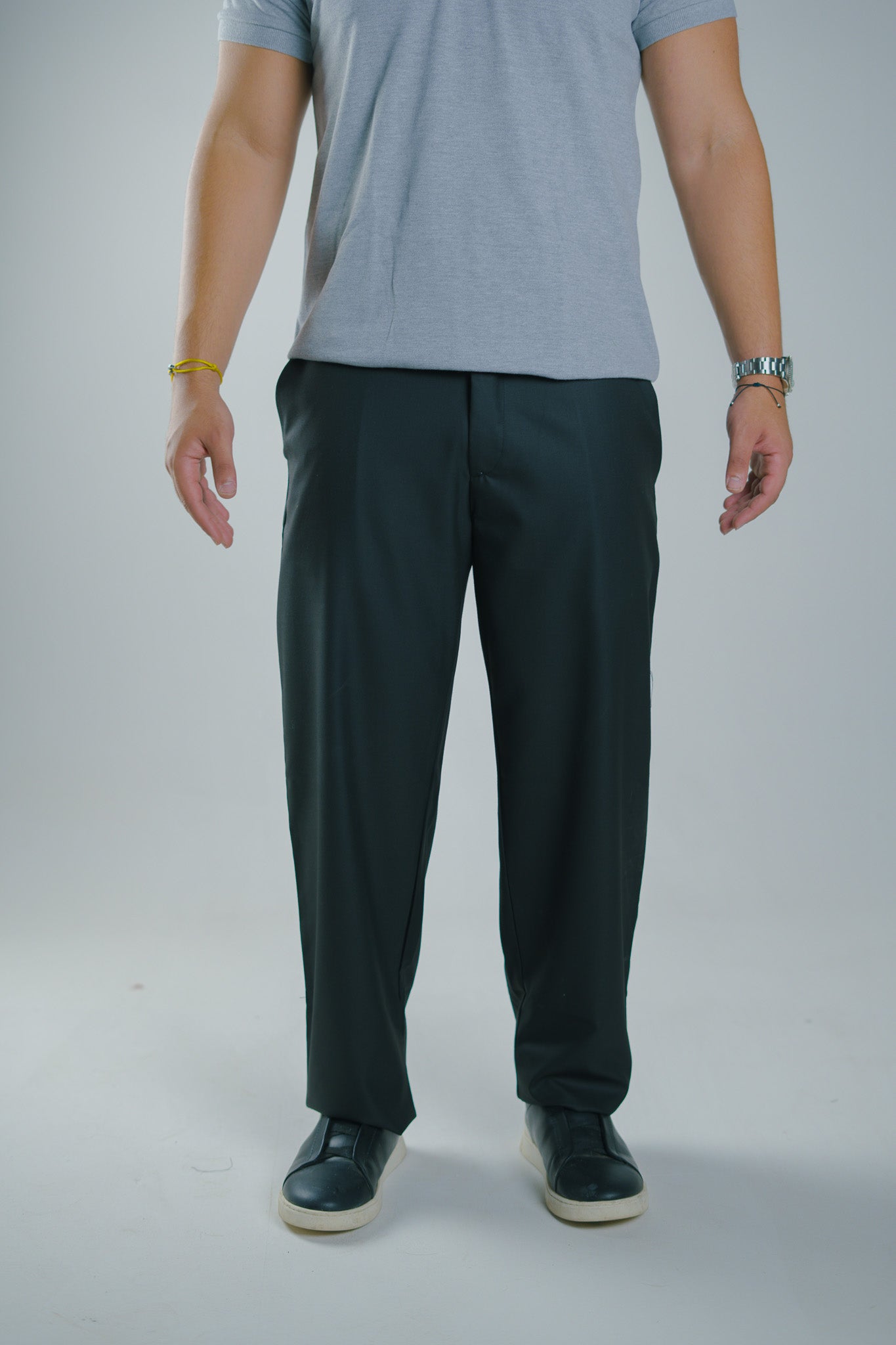 Black Fitted Dress Pants