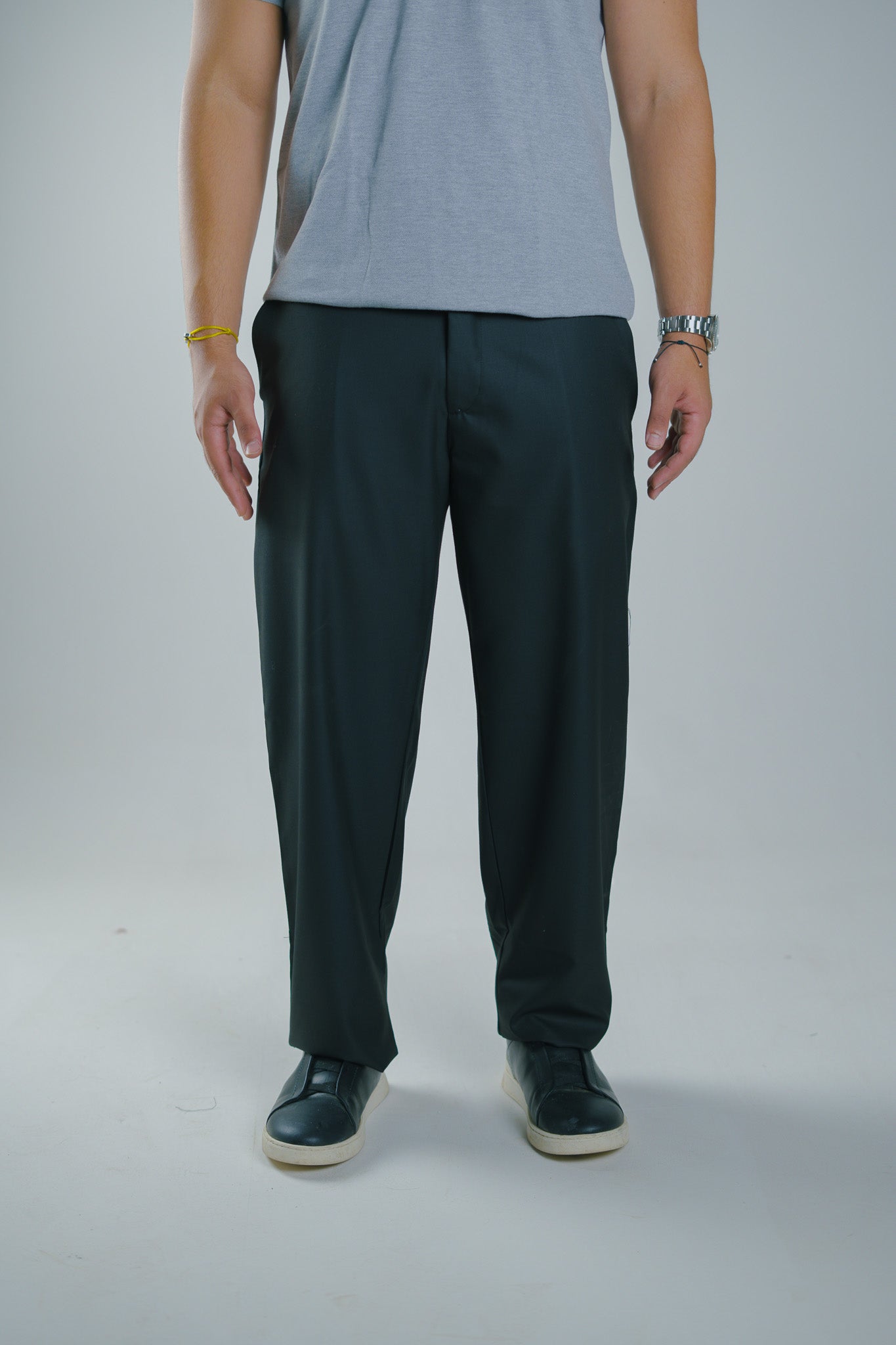 Black Fitted Dress Pants