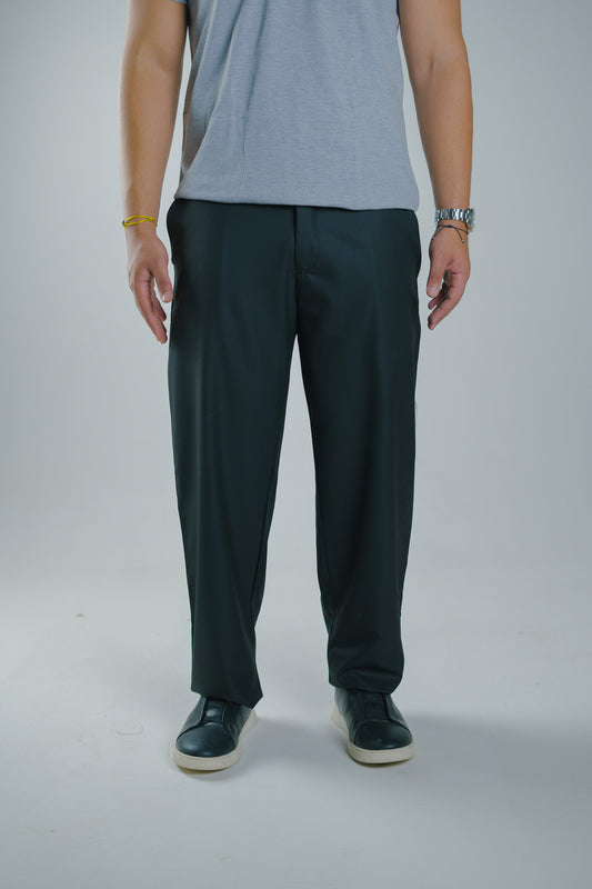 Black Fitted Dress Pants