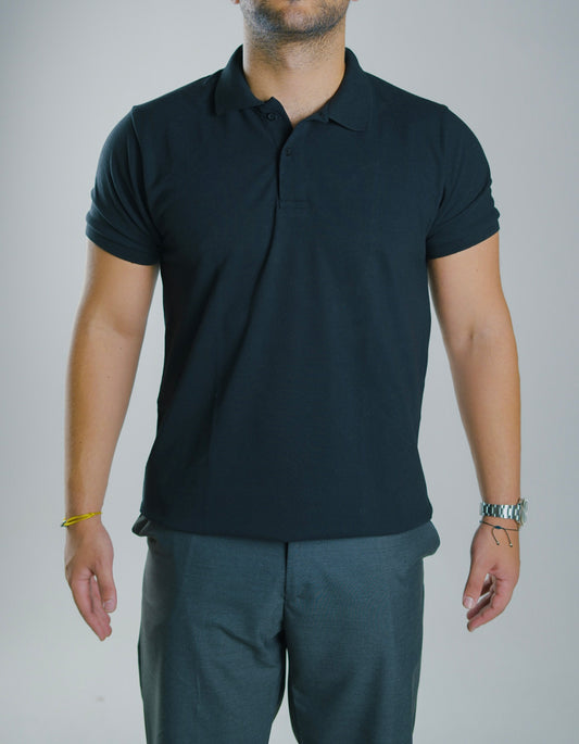 Black Classic Polo Shirt