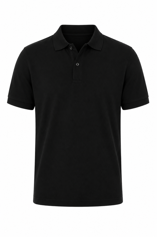 Black Classic Polo Shirt