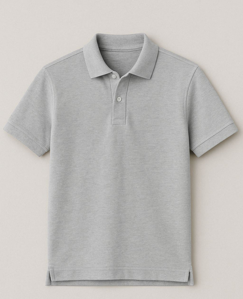 Grey Classic Polo Shirt